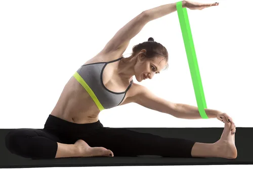 Vista 6 de Hoolerry 36 Pieces Yoga Mats Sets Includes 12 Pcs Yoga Mats Bulk 68” x 24” x 6mm Thick Exercise Mat Non Slip 12 Resistance Bands 12 Carrying Straps