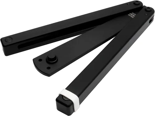 Vista 3 de Squid Industries Squiddy-B - Entrenador de plástico Balisong, mango de plástico duradero con excepcional distribución de peso, fácil de llevar
