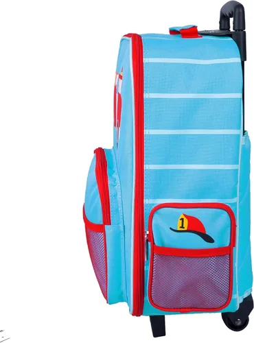Vista 6 de Wildkin Maleta rodante para niños y niñas la maleta para niños mide 16 x 115 x 6 pulgadas el equipaje para niños es de tamaño de mano perfecta
