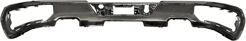 Vista 2 de BUMPERS THAT DELIVER - Barra de parachoques trasero cromada de acero compatible con Chevy Silverado GMC Sierra 1500 2019-2025 con doble escape