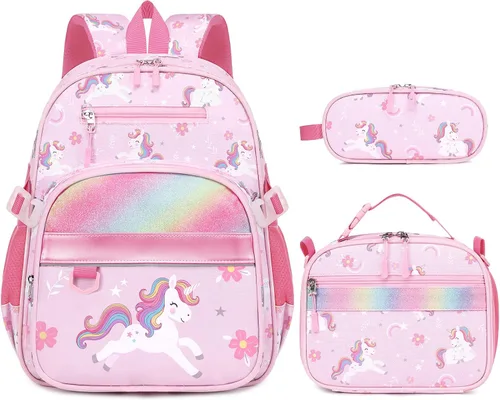 Vista 17 de Mochila para niños de 5 a 8 años, Mariposa, 15 pulgadas, Lindo
