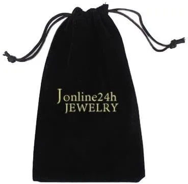 Vista 4 de jonline24h Mens Adjustable Tribal Wolf Tooth Pendant Leather Necklace Chain Brown Black Silver