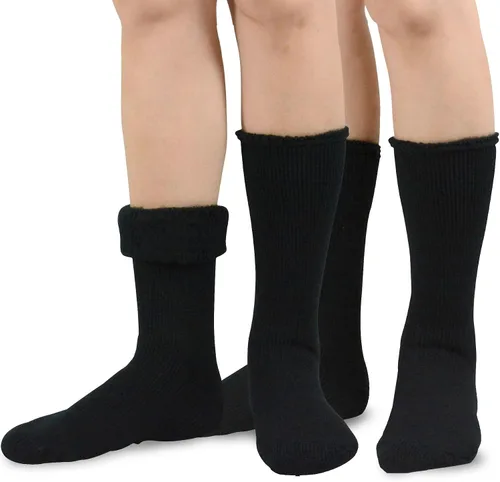 Vista 3 de TeeHee - Calcetines térmicos cepillados supercálidos (2 pares)