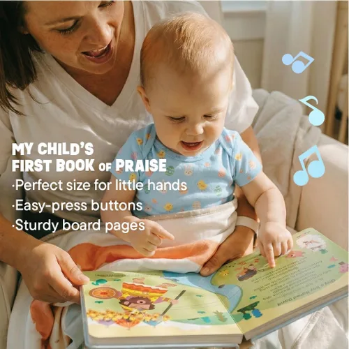 Vista 3 de Bible Heroes Libros cristianos con sonido para niños, 6 canciones de la Biblia para niños pequeños, regalos cristianos para niños, Biblia para bebés