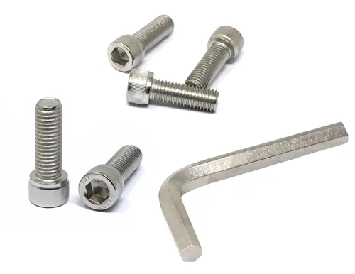 Vista 244 de iexcell Kit de tornillos de cabeza hexagonal de acero inoxidable 304, 100 unidades M2 x 0.157 in, paso de rosca de 0.016 in