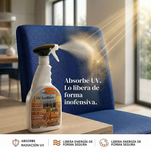 Vista 7 de ForceField® Protector de decoloración de tela UV para evitar daños por rayos UV - 22oz