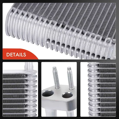 Vista 4 de A-Premium Núcleo del evaporador de CA compatible con Jeep Liberty 2002 2003 2004 2005
