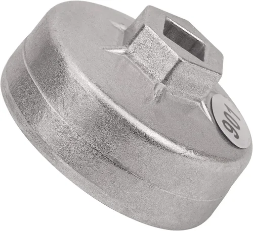 Vista 7 de AHL 901 Tapa 65mm Llave de filtro de aceite de 14 ranuras con accionamiento cuadrado de 1/2" Herramientas de extracción de filtro de aceite Juego