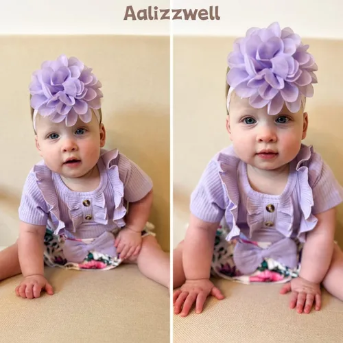 Vista 2 de Aalizzwell Traje de verano para bebés recién nacidos