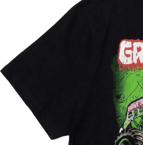 Vista 5 de Camiseta Monster Jam para Adultos Grave Digger El Toro Loco Megalodon