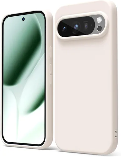 Vista 21 de oakxco para Google Pixel 6A Funda de teléfono de silicona líquida, diseño estético lindo y delgado para mujer y niña, cubierta de gel suave, lisa