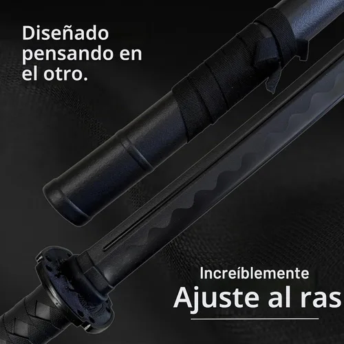 Vista 8 de E-BOGU Equipo de espada de entrenamiento de polipropileno para artes marciales (39") con vaina negra de Saya