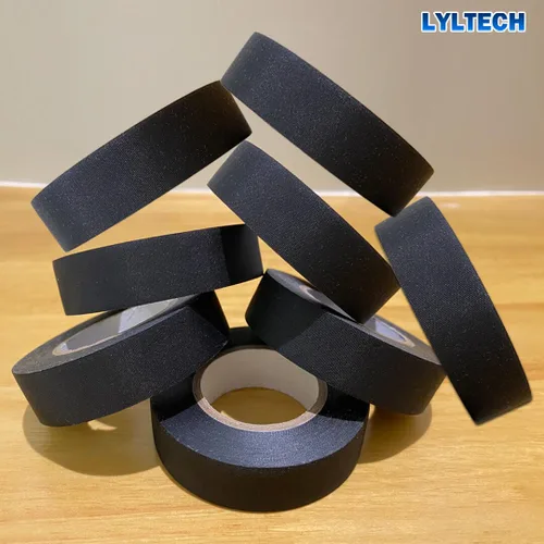 Vista 8 de Cinta eléctrica Lyltech color negro de 66 pies x 3/4 pulgadas x 0.07 milésimas de pulgada, y 600 voltios con certificación UL/CSA. Impermeable