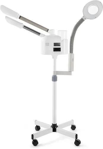 Vista 10 de Vaporizador facial profesional con función de ozono caliente, ideal para esteticistas y profesionales de la belleza, para uso en casa o en el salón