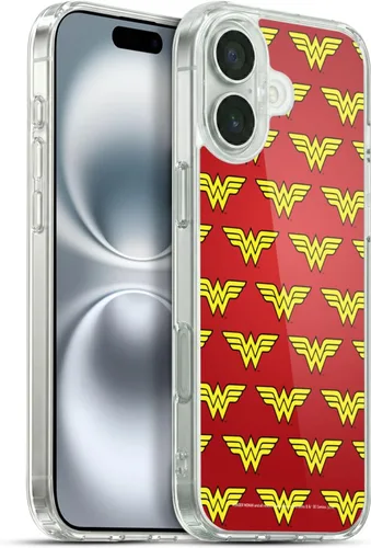 Vista 34 de Head Case Designs Funda de gel suave con licencia oficial de Wonder Woman DC Comics Classic Logos compatible con Apple iPhone 7 Plus/iPhone 8 Plus