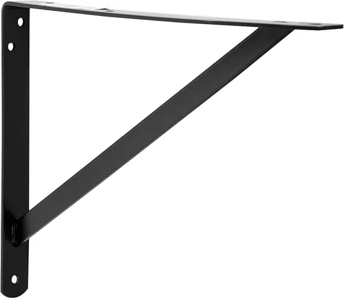 Vista 11 de Decko Products 49138-10 - Soporte de estante resistente, 8.5 x 11.25 pulgadas, paquete de 10, color negro