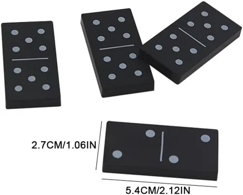 Vista 4 de SUMAG Dizzy Dominoes Trucos de magia Saltar Domino Punto Cambio Magia Cerca de hasta Escenario Ilusiones Trucos Mentalismo Apoyos Magos
