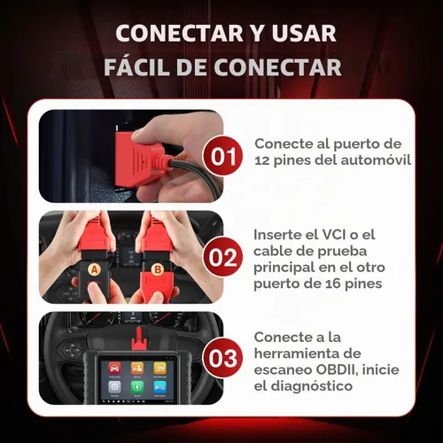Vista 7 de Autel - Cable adaptador original OBD1 a OBD2 GM