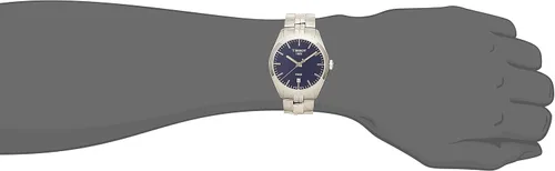 Vista 4 de Tissot PR 100 reloj de cuarzo de acero inoxidable esfera azul T1014101104100