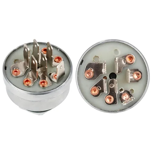 Vista 3 de Interruptor de encendido para Exmark Lazer Z, Lazer Z XP y Toro Z 500, Z Master con cubierta de 60" y 72", 3 posiciones, 6 terminales, reemplaza