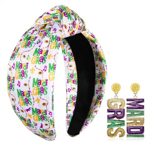 Vista 21 de YAHPERN Diadema para el día de San Valentín para mujer, colorida diadema de algodón con estampado de corazón de conversación XOXO Love, diadema