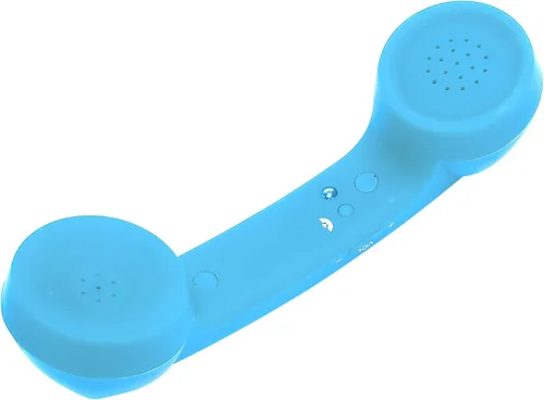 Vista 5 de Dpofirs Auricular de teléfono retro Bluetooth, receptor de teléfono móvil inalámbrico con micrófono de altavoz HD, diseño inalámbrico recargable