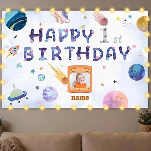 Vista 43 de Dicodes Decoraciones de cumpleaños de unicornio personalizadas para niñas, pancarta de cumpleaños de unicornio, decoración de cumpleaños de princesa
