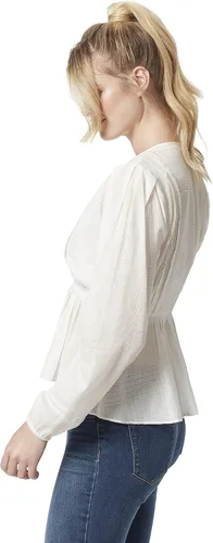 Vista 2 de Jessica Simpson Blusa Miranda de manga larga con botones para mujer