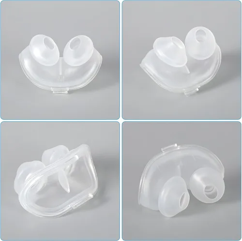 Vista 2 de Cojín nasal para AirFit P10 piezas CPAP de repuesto de una sola capa tamaño M, suministrado por ZISONU (paquete de 2)