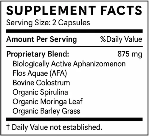 Vista 2 de New Life - Células madre de 875 mg, antienvejecimiento, promotor de células madre, 60 cápsulas 60 cápsulas