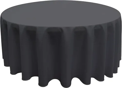 Vista 9 de GEFEII Servilletas de tela de poliéster sólido de 18 x 18 pulgadas para cocina, mantel rectangular cuadrado redondo para bodas, fiestas