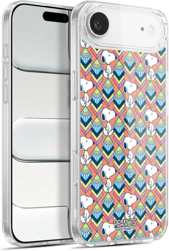 Vista 125 de Head Case Designs Snoopy Deco Dreams - Funda de gel suave con licencia oficial de Peanuts Blue Pattern compatible con Apple iPhone 7 Plus/iPhone 8