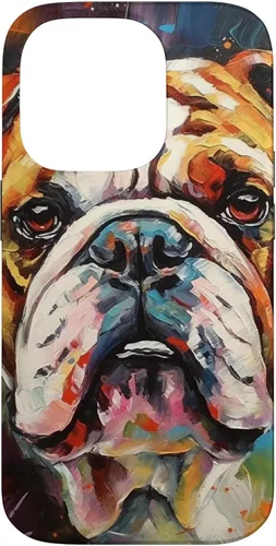Vista 17 de Funda para iPhone 14 Pro Max English Bulldog Pet Paw Men Women Dog Lover