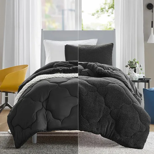 Vista 21 de Comfort Spaces Vixie Juego de Edredón Reversible - Cubierta Acolchada Geométrica Casual de Moda, Ropa de Cama Acogedora Alternativa de Plumón