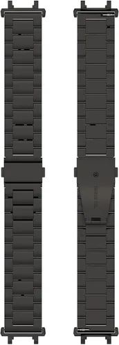 Vista 5 de Compatible con Amazfit Active Edge - Correa de reloj para hombres y mujeres, correa de metal de acero inoxidable, correa de repuesto, accesorios