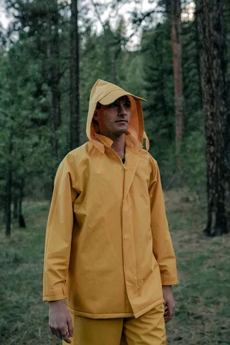 Vista 5 de Stansport mens Heavy Duty,bib Commercial Rainsuit Yellow