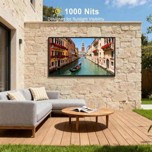 Vista 2 de 360SPB 55 pulgadas 1000Nits Smart TV para exteriores