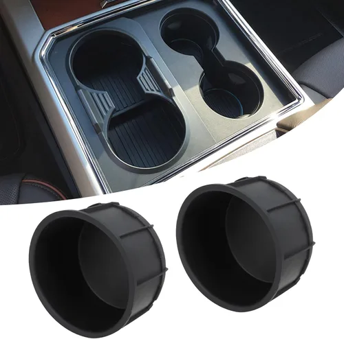 Vista 5 de Juego de 2 soportes de goma para consola, protección UV, a prueba de golpes, para consola central de automóvil, ajuste directo, accesorios