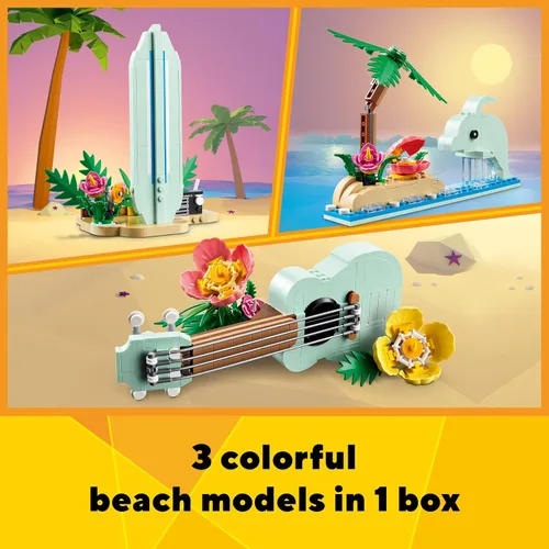 Vista 3 de LEGO Creator 3 en 1 31156 - Ukulele Tropical