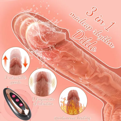 Vista 4 de Dilbo - Juguete realista de silicona para mujer, con control remoto para jugar con manos libres (7.87 pulgadas, 20)