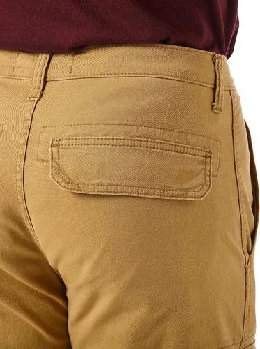 Vista 5 de Wrangler Authentics Pantalón cargo cónico regular para hombre