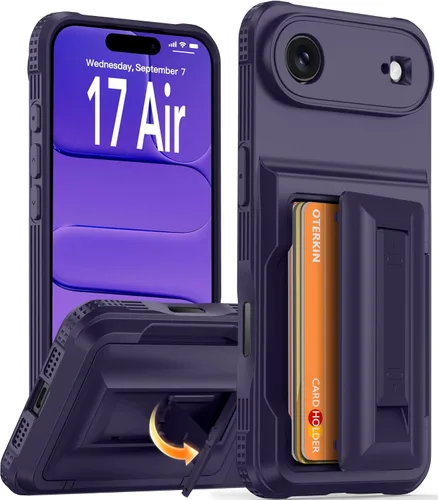 Vista 21 de Oterkin Funda para Google Pixel 10a con soporte magnético de giro de 360° [compatible con MagSafe] [antideslizante] [15 pies] a prueba de golpes