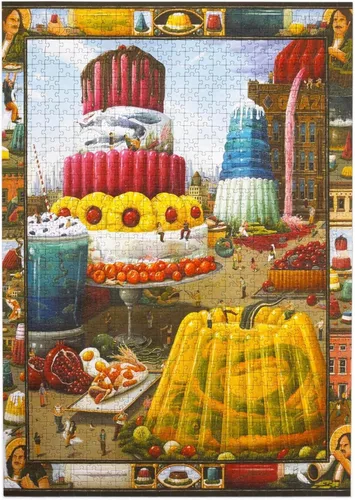 Vista 2 de Art & Fable Aspic Hunt by John Rego - Rompecabezas de 1000 piezas para adultos, perfecto para noches de juego, regalos y diversión familiar