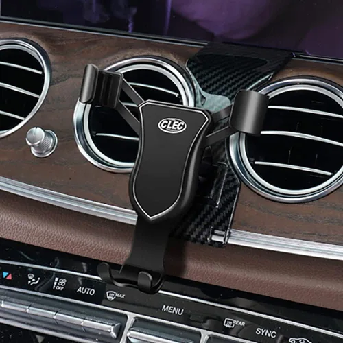 Vista 12 de Soporte de teléfono para automóvil para Benz Clase A 2019-2021 Clase CLA 2020-2021, soporte de teléfono celular apto para tablero de ventilación