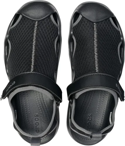 Vista 4 de Crocs Men's Swiftwater Mesh Deck Sandals