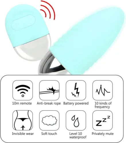 Vista 4 de Vibrating Sex Toy for Women, G-spot Stimulator with 10 Vibration Modes, for Female Self-Pleasure, Adult Sex Toy.(Green)
