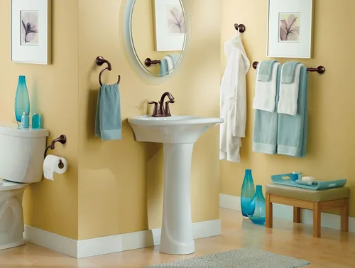 Vista 3 de Moen YB2808BN – Soporte de papel colección Eva, níquel cepillado, YB2808CH