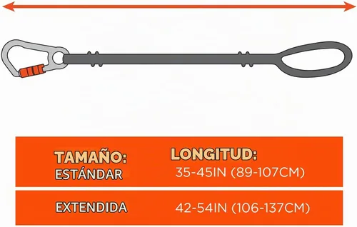 Vista 5 de Ergodyne squids Cordón Elástico para herramientas – Single – Mosquetón