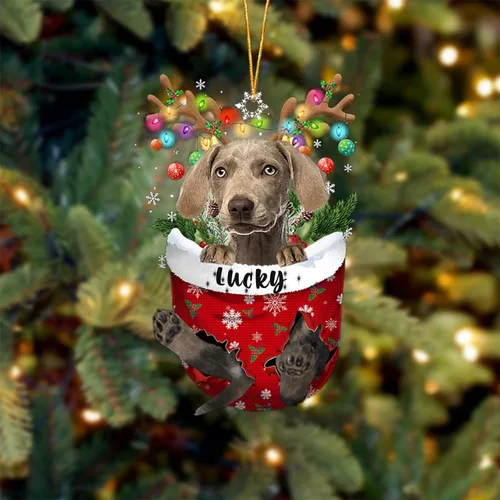 Vista 56 de Adorno de Navidad personalizado para perro Airedale Terrier en bolsillo de nieve, adorno para árbol de Navidad, idea de regalo para amantes