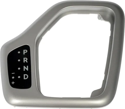 Vista 5 de Dorman 601-402 Bisel de palanca de cambios con kit de arnés compatible con modelos seleccionados de Jeep, color plateado